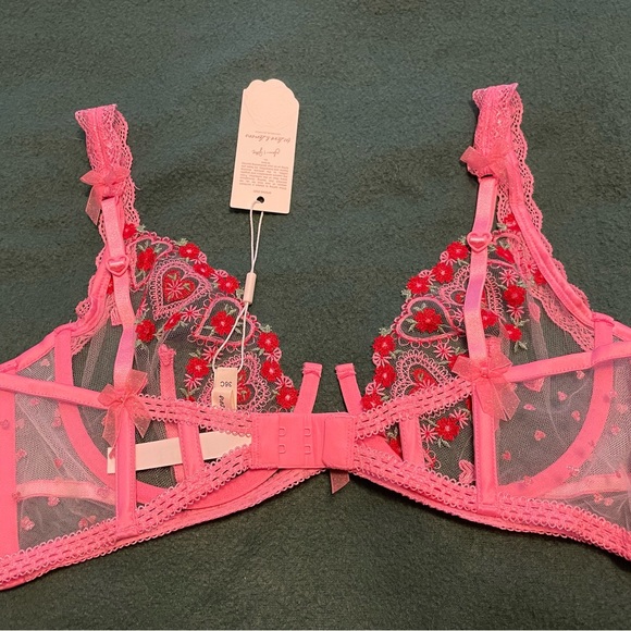 For Love and Lemons Whimsical Garden Underwire Bra - Picture 5 of 14